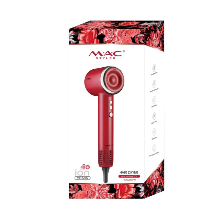 سشوار توربینی مک استایلر مدل ۶۶۰۹-MC - تصویر 3