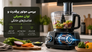 بررسی موتور پرقدرت و توان مصرفی غذاسازهای خانگی